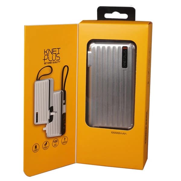 پاوربانک کی نت پلاس مدل KP-PB10000P40 ظرفیت 10000 میلی آمپر ساعت — تصویر ۶