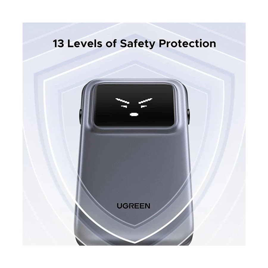 پاوربانک یوگرین مدل UGREEN PB511-35603B ظرفیت 10000 میلی آمپرساعت — تصویر ۲