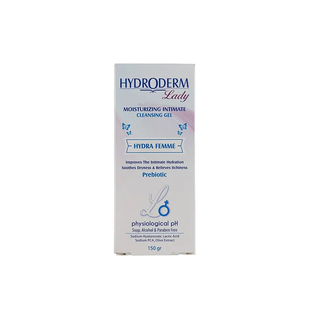ژل بهداشتی بانوان مرطوب کننده ناحیه واژینال هیدرودرم مدل Hydra Femme حجم 150میلی لیتر — تصویر ۴