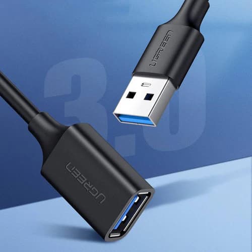 کابل افزایش طول USB3.0 یوگرین مدل UGREEN US129‑30125 طول 0.5 متر — تصویر ۱۰