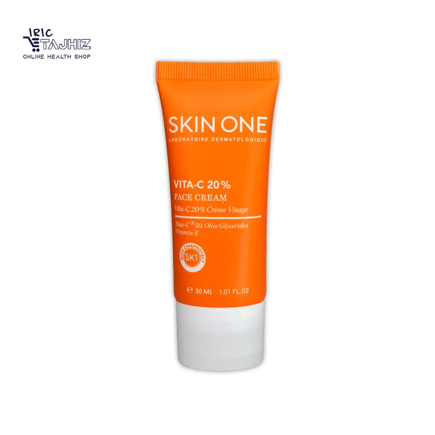 کرم صورت ویتامین سی 20 درصد اسکین وان SKIN ONE حجم 30 میلی لیتر — تصویر ۵