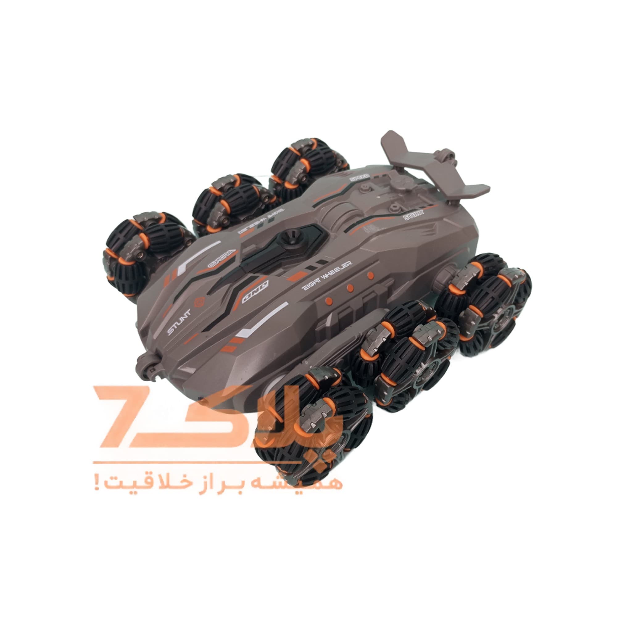 ماشین بازی کنترلی مدل دیوانه 6 چرخ دودزا کد 333 — تصویر ۲
