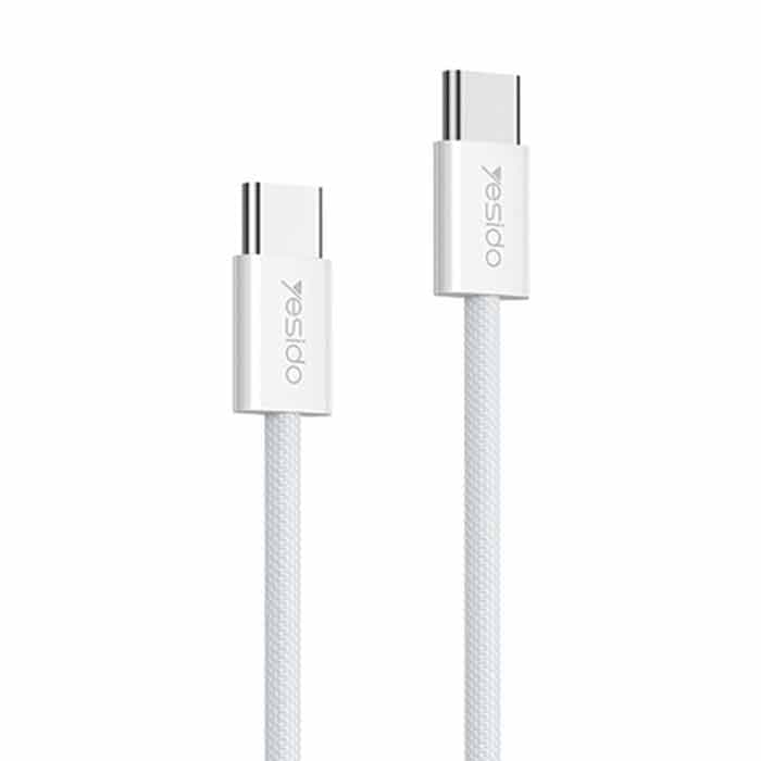کابل Type-C به Type-C یسیدو PD 60W YESIDO CA163 طول 1.2 متر — تصویر ۳