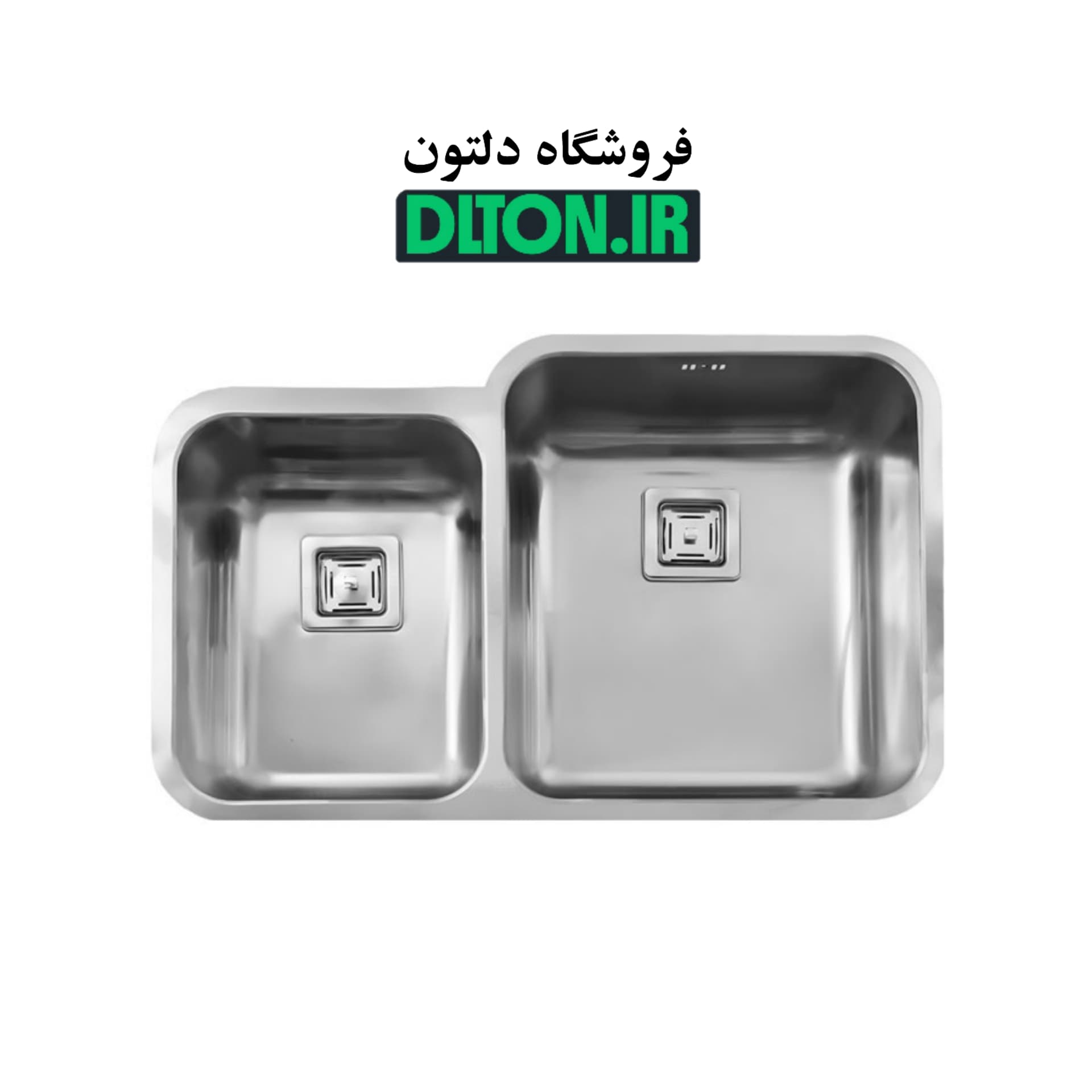سینک استیل البرز مدل 905 کورین