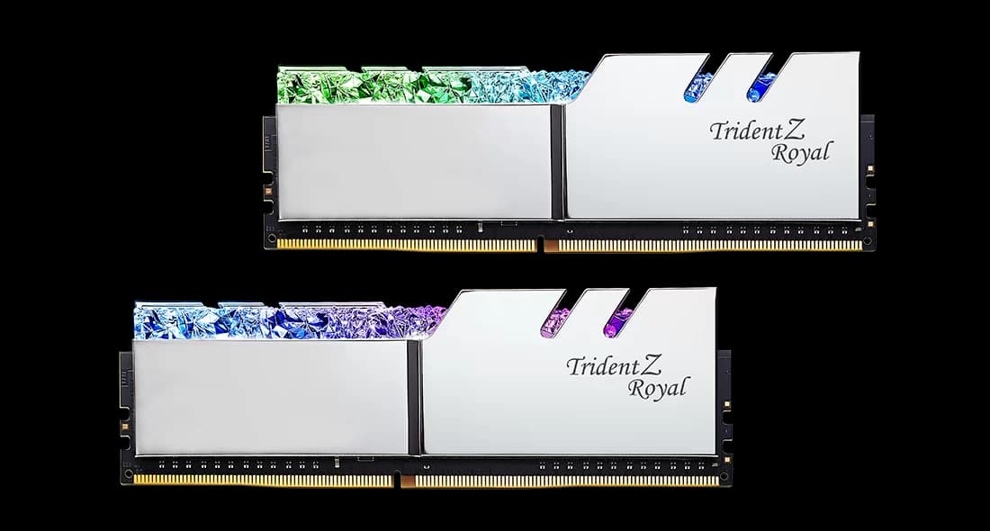 رم جی اسکیل GSKILL TRIDENTZ ROYAL GOLD 16GB DUAL 4000MHZ CL18 D4 — تصویر ۵