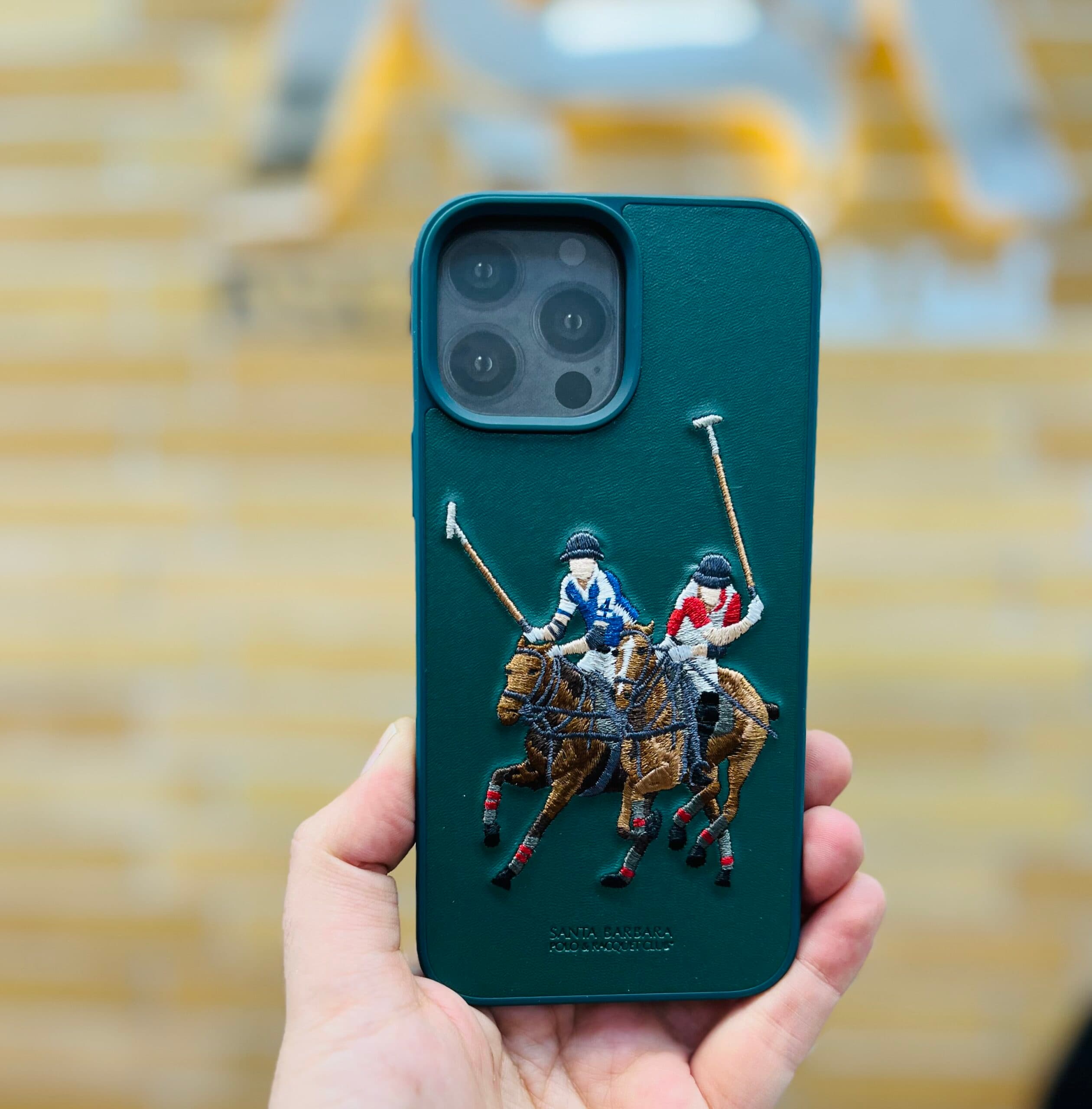 کاور چرمی POLO مدل Jockey مناسب برای گوشی موبایل Apple iPhone 13 ProMax — تصویر ۱۱