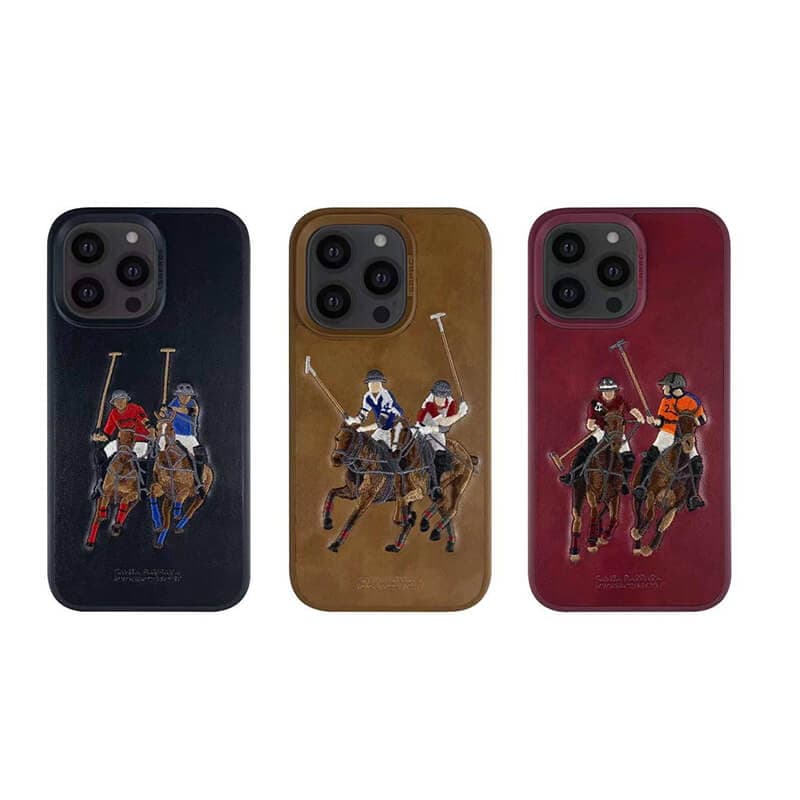 کاور چرمی POLO مدل Jockey مناسب برای گوشی موبایل Apple iPhone 13 ProMax — تصویر ۵