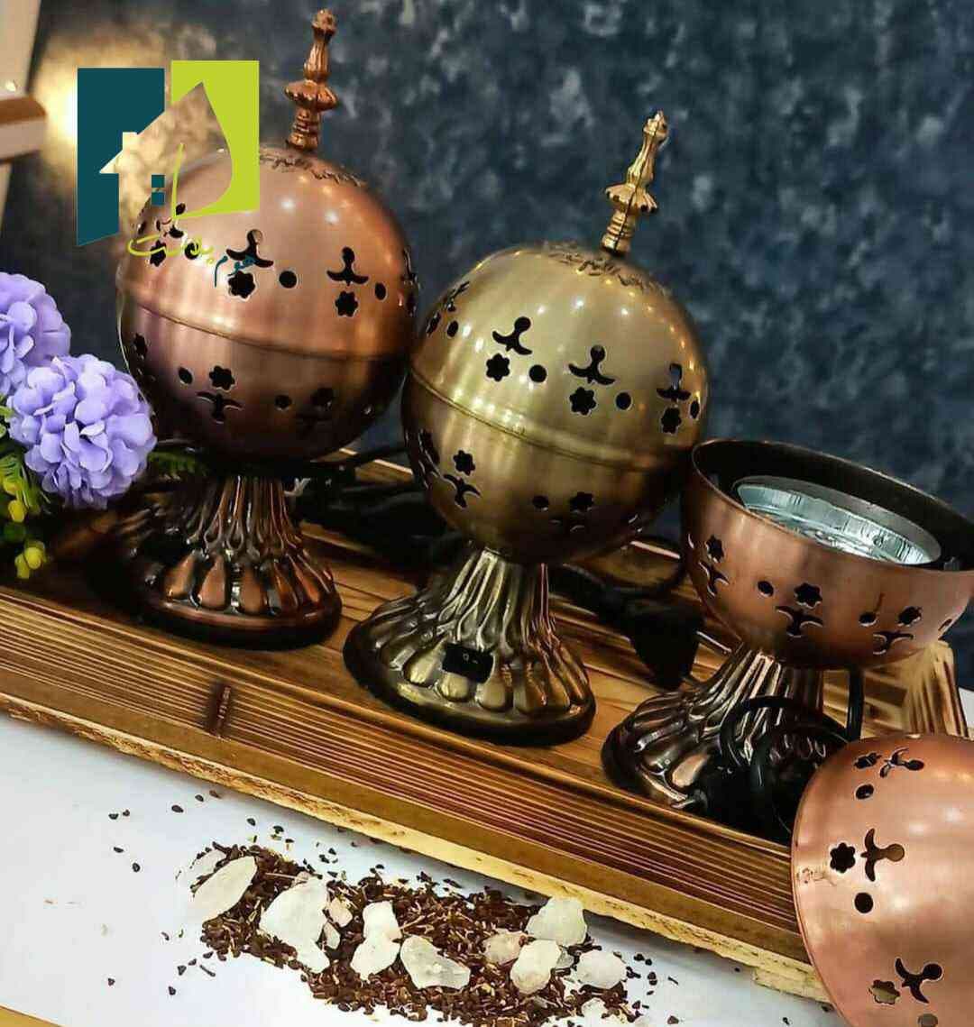 اسپند دودکن برقی طرح مروارید — تصویر ۹