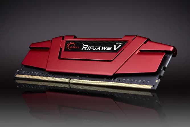 رم دسکتاپ DDR4 دو کاناله 3000 مگاهرتز CL16 جی اسکیل مدل Ripjaws V ظرفیت 16 گیگابایت کارکرده — تصویر ۱۱