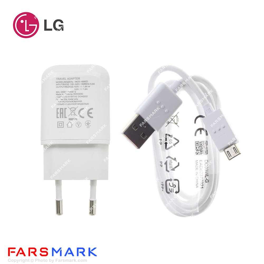 فست شارژر اصلی ال جی LG G3 — تصویر ۳
