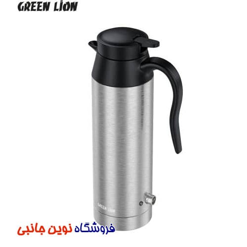 کتری برقی ماشین گرین لاین ظرفیت 800 میلی لیتر مدل GNCK800MLSL ا Green Lion Electric Car Kettle with LED Indicator ( تک / عمده ) — تصویر ۲