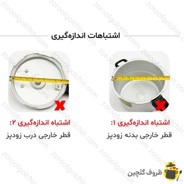 واشر زودپز فلورانس 3 لیتری – 1318A — تصویر ۵