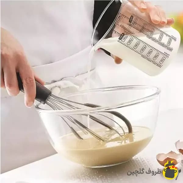 کاسه پیرکس فرانسه مدل 181 -3 لیتری- قطر 24 — تصویر ۲