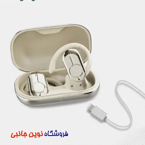 هندزفری القایی بی سیم گرین لاین مدل Ocean Plus ا Green Lion GNOCNPTWSBG Ocean Plus Open Ear Headphones (تک/عمده) — تصویر ۹