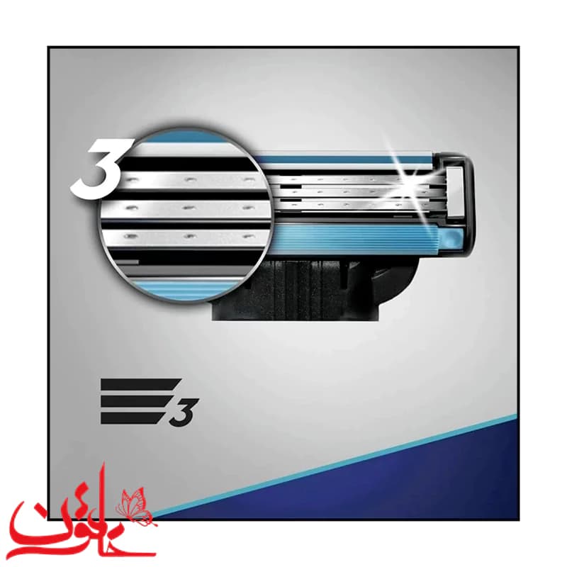 تیغ یدک ژیلت مدل MACH3 بسته 8 تایی — تصویر ۶