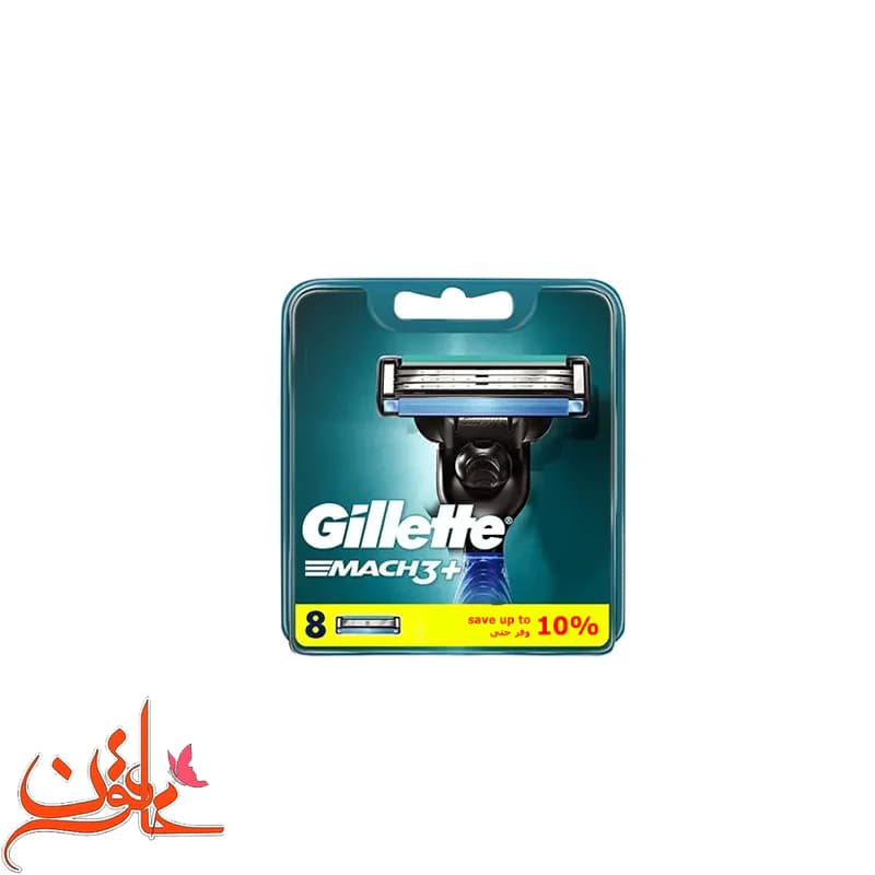 تیغ یدک ژیلت مدل MACH3 بسته 8 تایی — تصویر ۲
