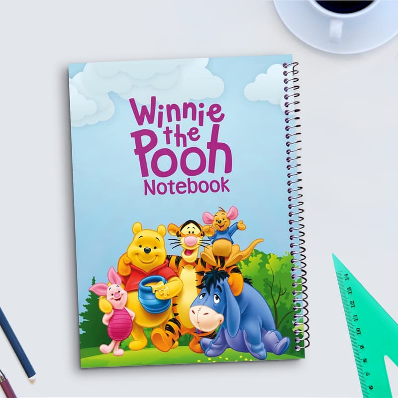 دفتر مشق 60 برگ اورین طرح pooh — تصویر ۴