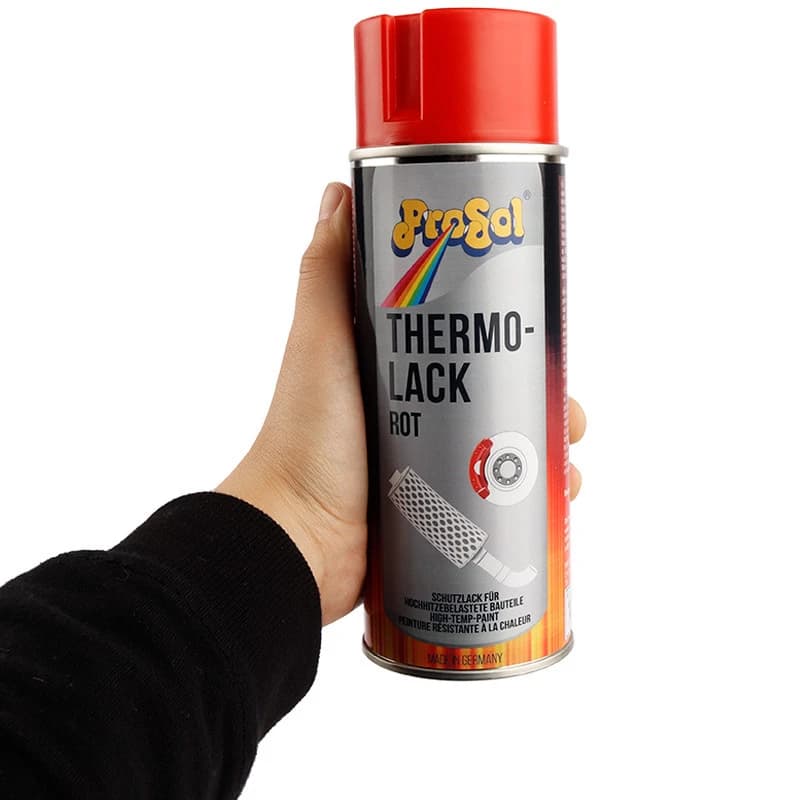 اسپری رنگ نسوز قرمز Prosol Thermo lack 400ml — تصویر ۸