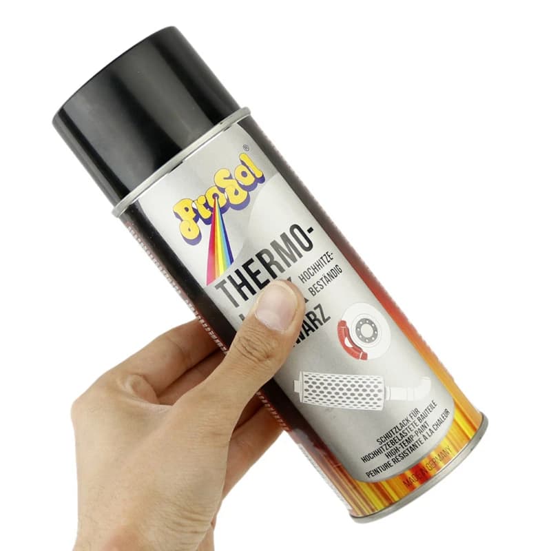 اسپری رنگ نسوز مشکی Prosol Thermo lack 400ml — تصویر ۱۱