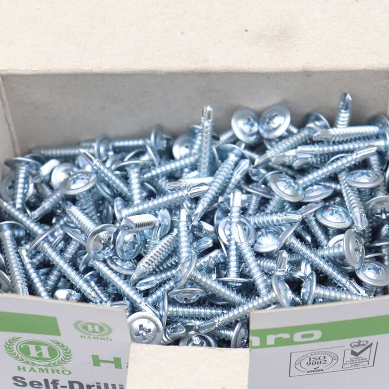 پیچ سر مته واشردار سایز 25*4٫2 میلی متر پک 1000 عددی — تصویر ۵