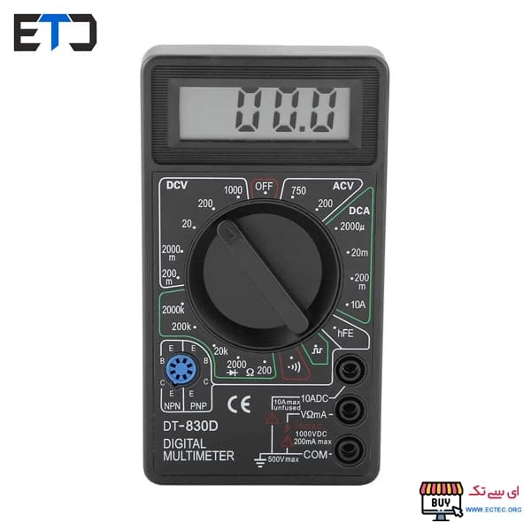 مولتی متر دیجیتال DT830D — تصویر ۷