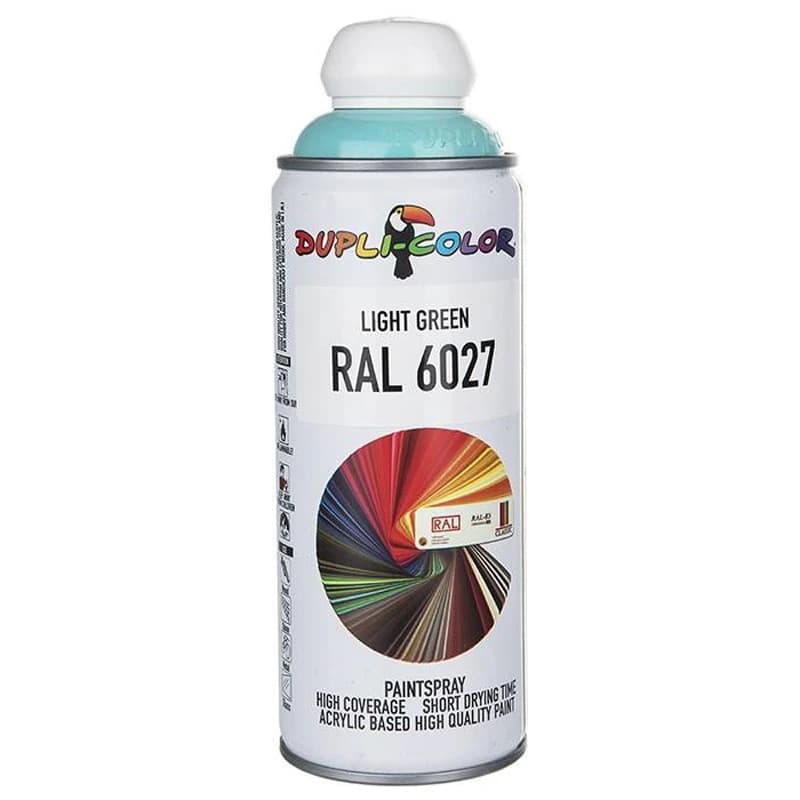 اسپری رنگ سبز Dupli-Color RAL 6027 400ml — تصویر ۵