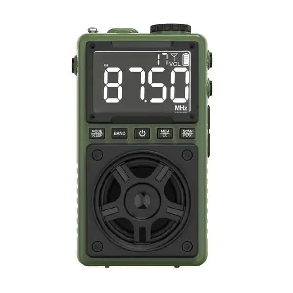 رادیو و اسپیکر بلوتوث گرین لاین Green Lion Voyager Portable Radio,Flash Light,Speaker — تصویر ۹