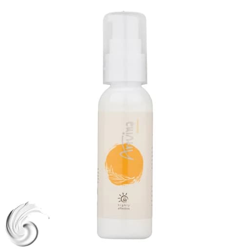 کرم ضد آفتاب بیرنگ صورت آرت وینا SPF 50 مدل Sun Guard محافظ PA مناسب برای انواع پوست حجم 50 میلیلیتر