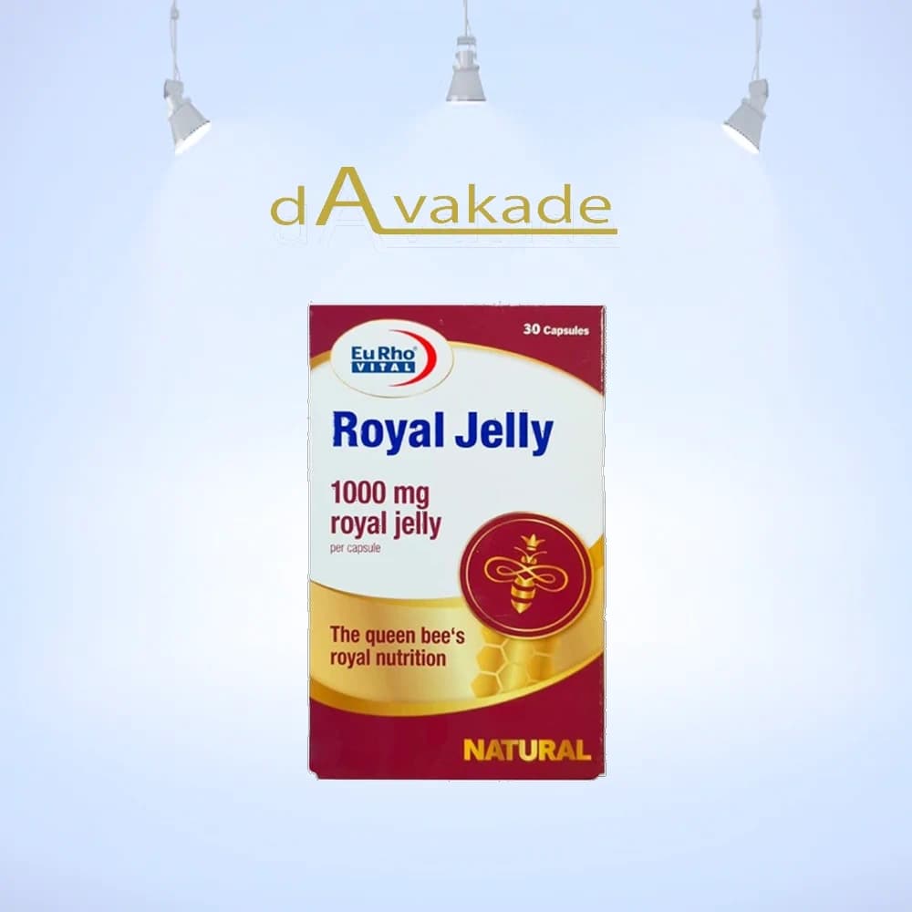 کپسول رویال ژلی ۱۰۰۰ میلیگرم یوروویتال EuRho Vital — تصویر ۲