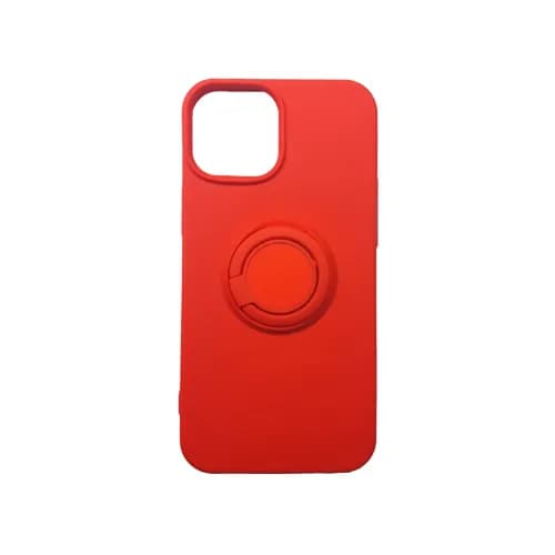 قاب TPU رنگی هولدردار iPhone 13 Mini قرمز — تصویر ۲