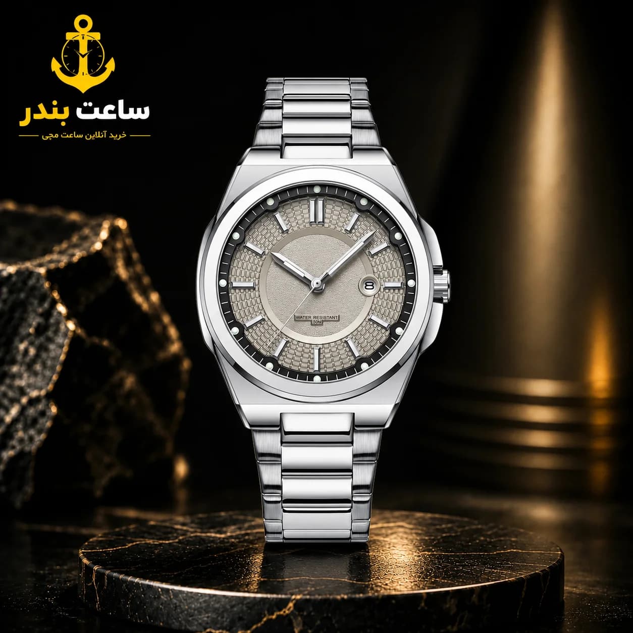ساعت مچی مردانه نیوی فورس NAVIFORCE NF9212 S/GY — تصویر ۲