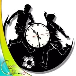 ساعت دیواری طرح فوتبال کد 446 (پس کرایه) — تصویر ۲