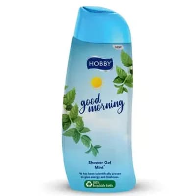 شامپو بدن هوبی Hobby مدل Good Morning حاوی عصاره نعناع حجم 500 میل — تصویر ۳
