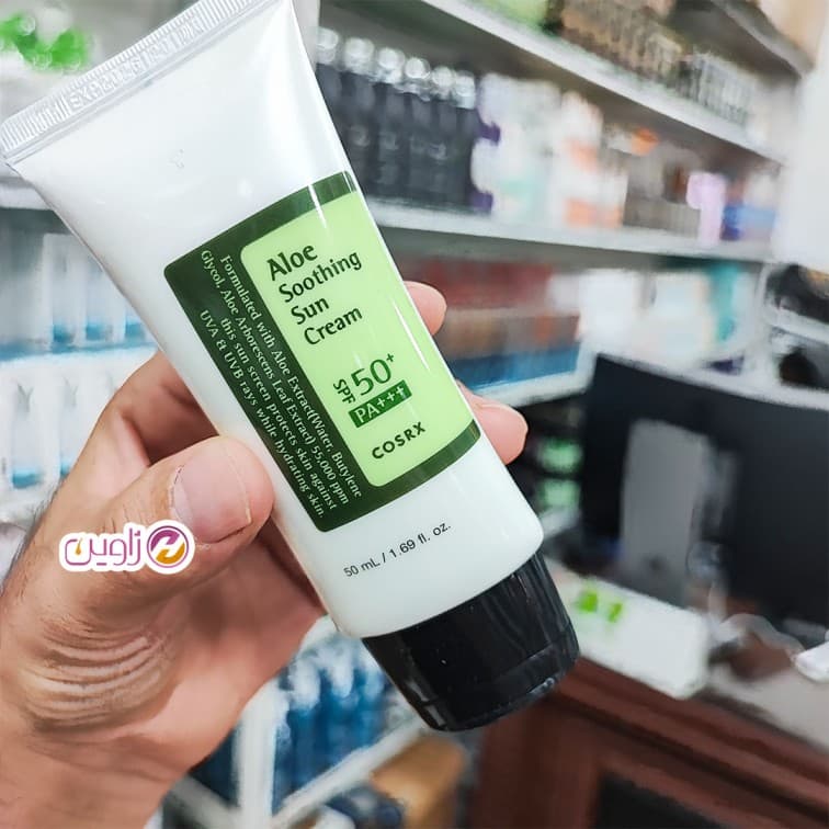 ضدآفتاب آلوئه ورا کوزارکس COSRX 50MIL — تصویر ۳