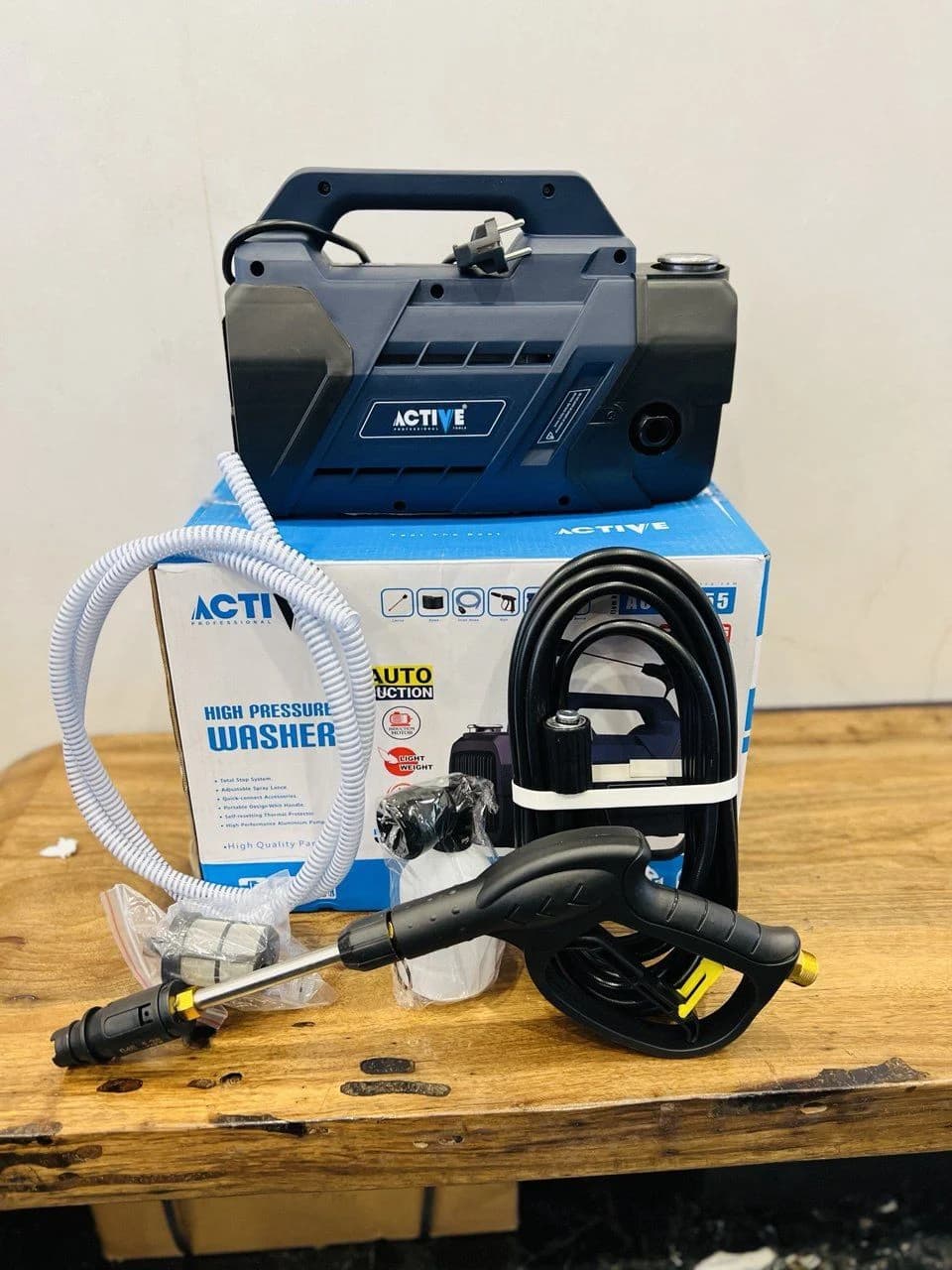 کارواش اکتیو تولز مدل AC27155 فشار ۱۵۵ بار — تصویر ۲