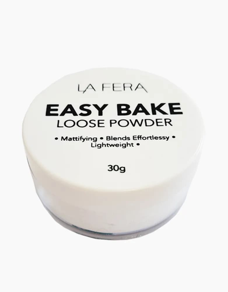 پودر بیک لافرا LA FERA پودر فیکس مدل EASYBAKE بی رنگ — تصویر ۳