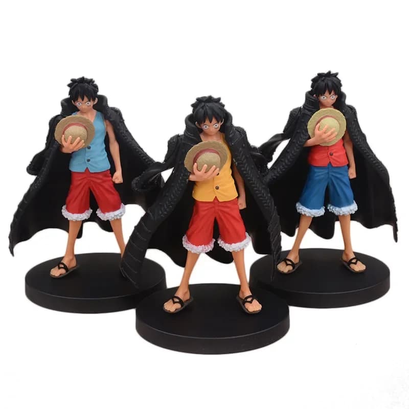 فیگور مدل مانکی دی لوفی Monkey D Luffy طرح وان پیس One Piece مجموعه 3 عددی