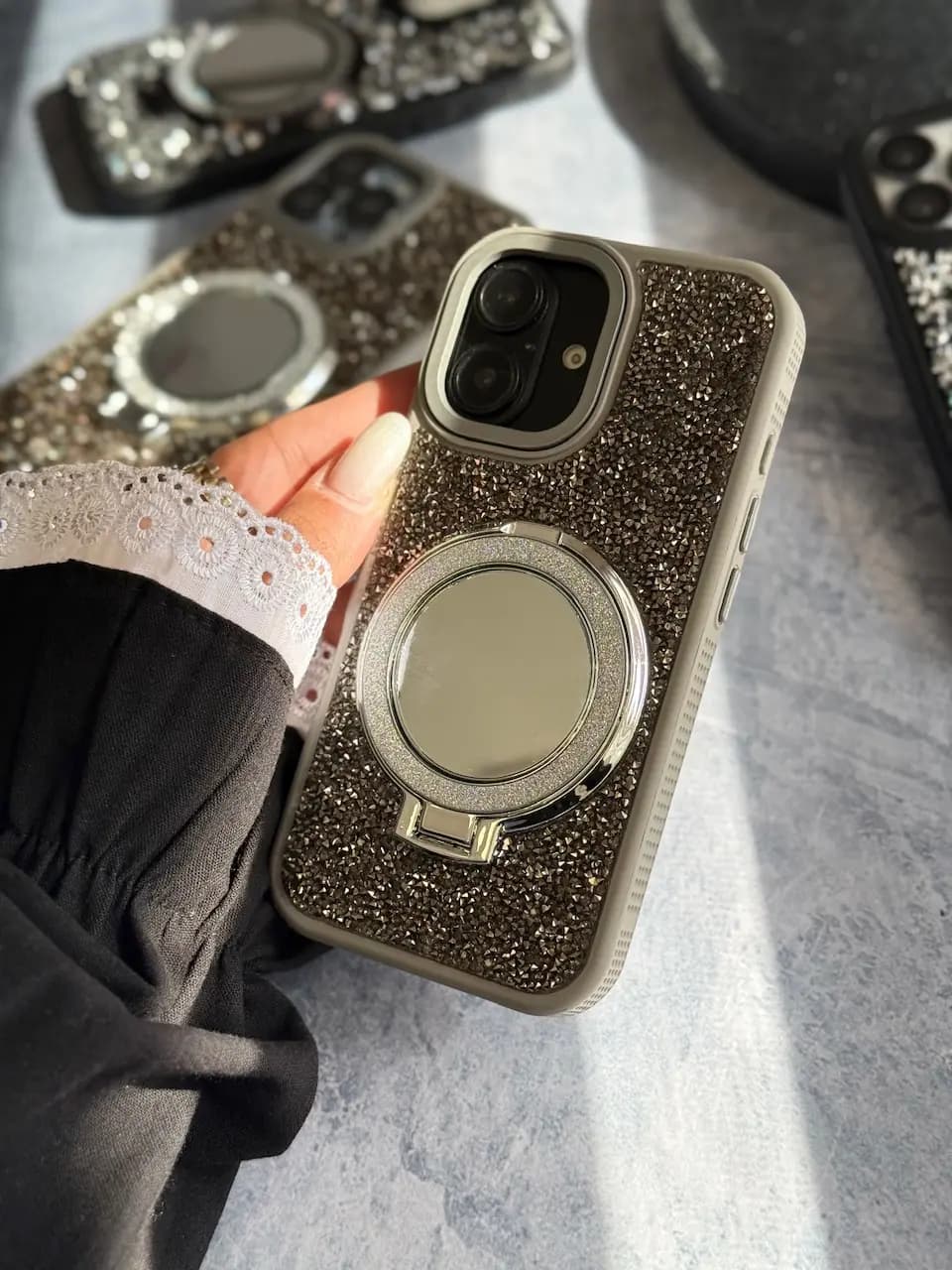 قاب Mirror Diamonds استند شو (کدC2129) — تصویر ۵
