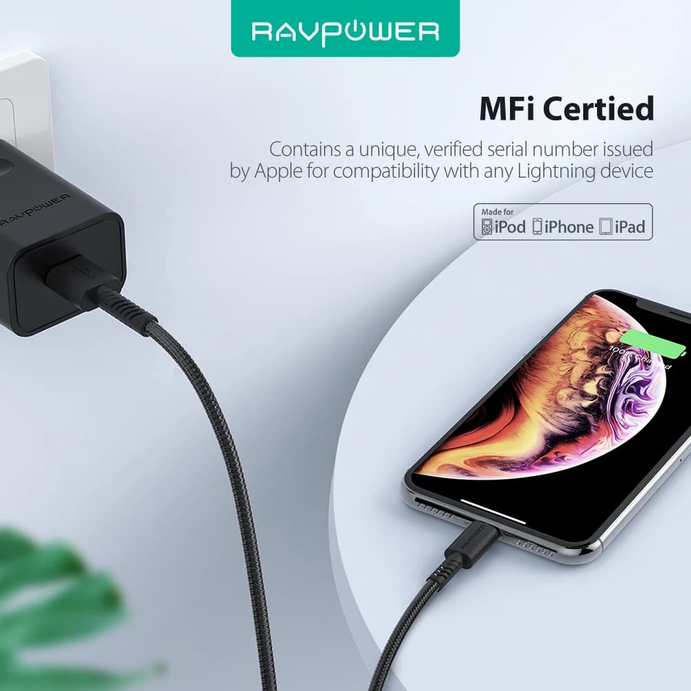 کابل روپاور Lightning مدل RP-CB042 — تصویر ۲