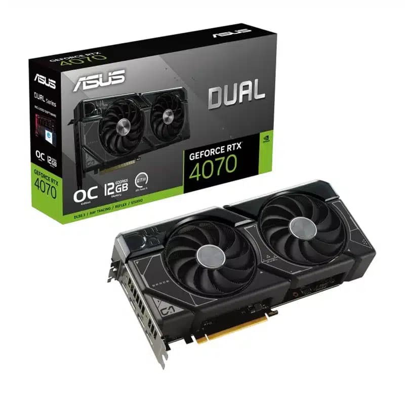 کارت گرافیک ایسوس Dual GeForce RTX 4070 White OC Edition 12GB GDDR6X (درحدنو) — تصویر ۱۰