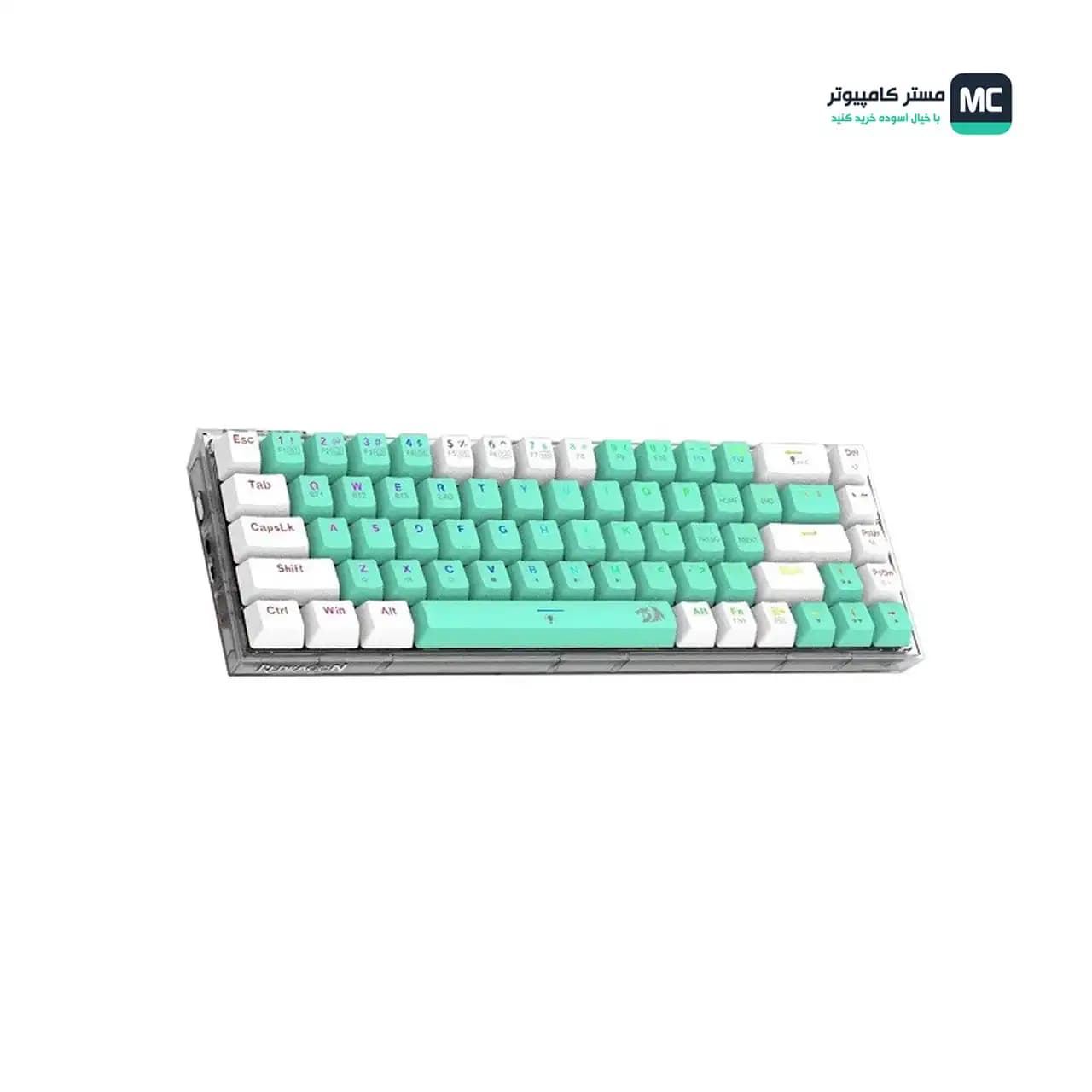 کیبورد بی سیم مکانیکال گیمینگ ردراگون Castor K631 PRO GW — تصویر ۸