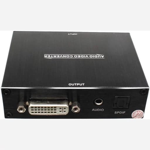 مبدل HDMi به DVI و جک 3.5 میلیمتری استریو اورجینال المان — تصویر ۷