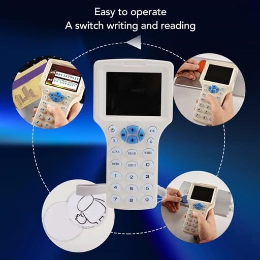 دستگاه کپی کننده کارت و کلید NFC Reader Writer اورجینال امازون المان — تصویر ۴
