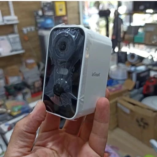 دوربین امنیتی شارژی برند ieGeek اژیر خطر/نورافکن/دید در شب رنگی — تصویر ۸