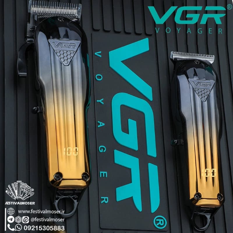 ماشین اصلاح سر و صورت دوقلو وی جی آر مدل V-646 — تصویر ۲