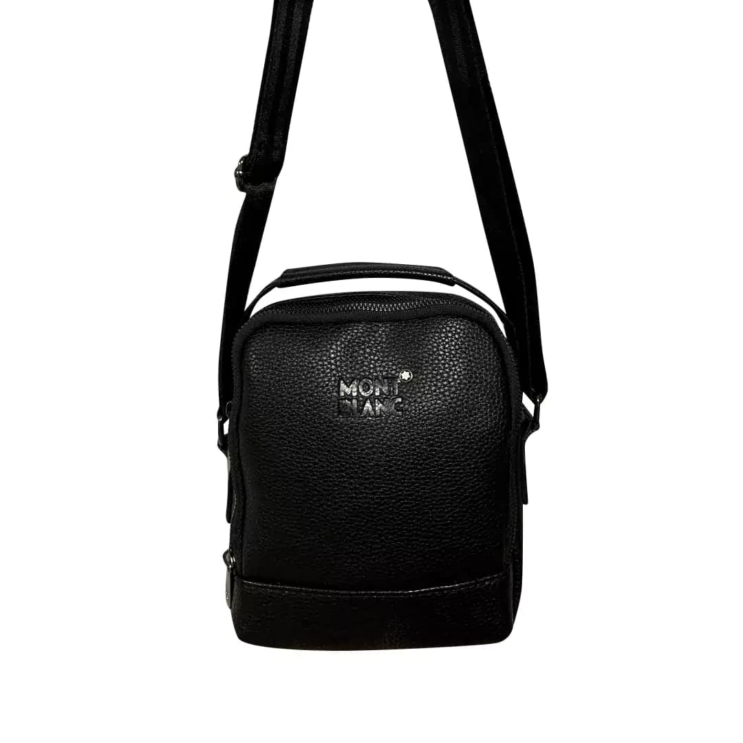 کیف چرمی رودوشی Mont Blanc مدل MB30205-S سایز کوچک — تصویر ۹