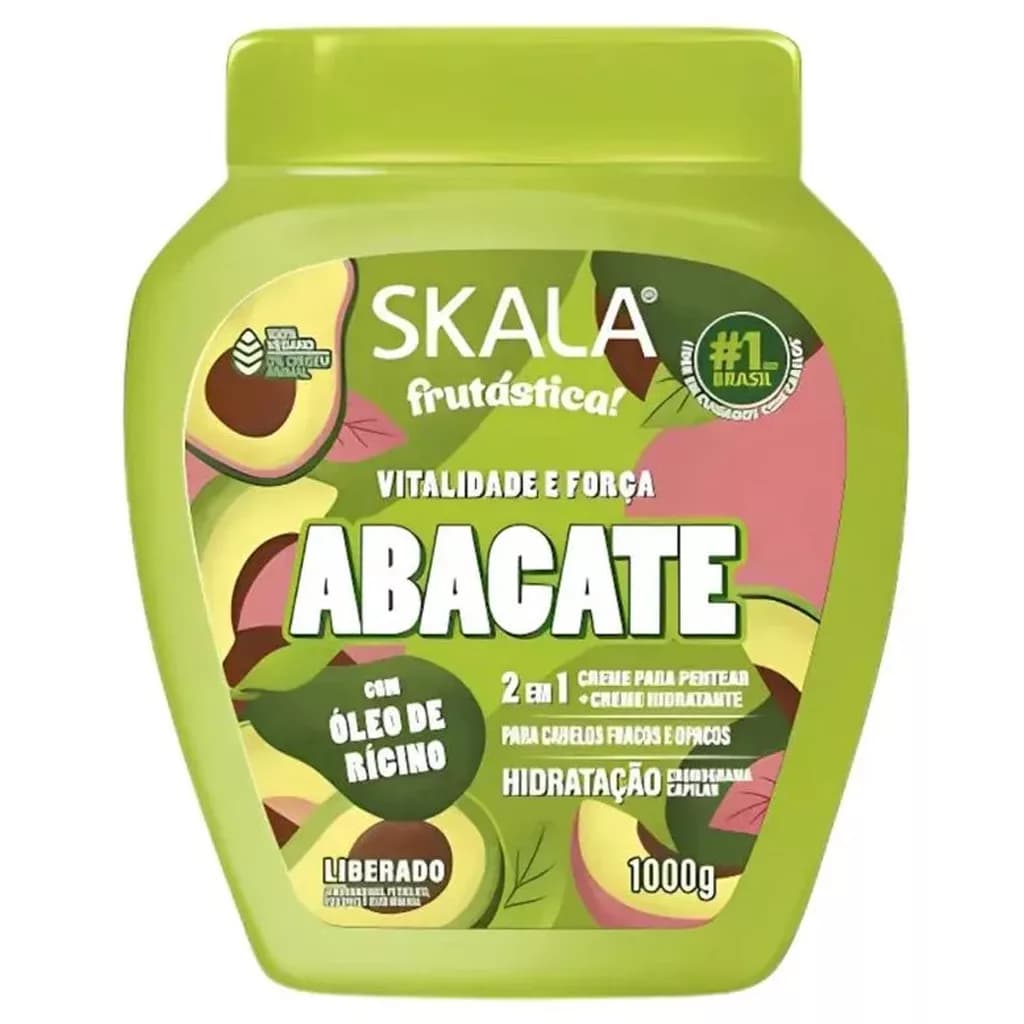 ماسک موی داخل حمام آواکادو Abacate اسکالا 1000 گرمی — تصویر ۹