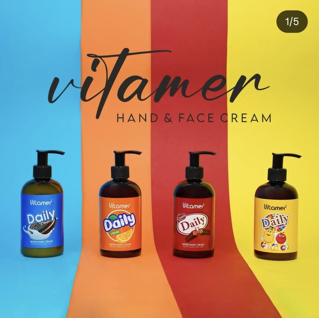 کرم آبرسان ویتامر Vitamer رایحه فانتا حجم 250 میل — تصویر ۲
