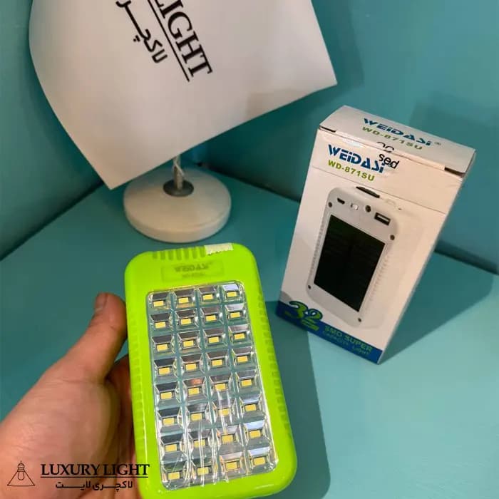 چراغ اضطراری شارژی ویداسی مدل WD-871SU — تصویر ۵