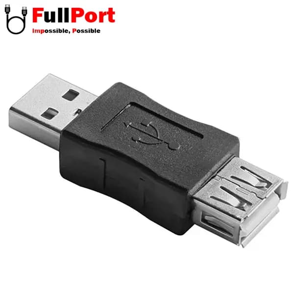 کوپلر مبدل USB2 نر به USB2 ماده — تصویر ۴